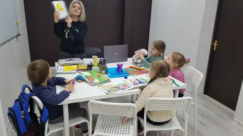 Занятие за общим столом
