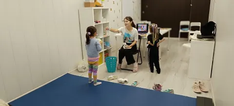 Занятие в зале